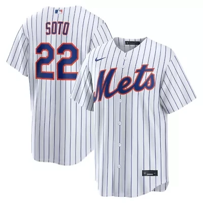 MLB Nike Juan Soto New York Mets Home Replica Jersey
