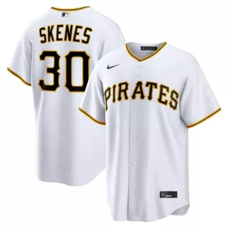 MLB Nike Paul Skenes Pittsburgh Pirates Home Replica Jersey
