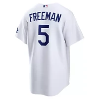 MLB Nike Freddie Freeman Los Angeles Dodgers Home Stadium Jersey
