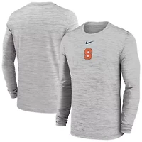 Syracuse Orange NCAA Nike 2025 Sideline Velocity Performance Long Sleeve T-Shirt