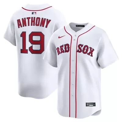 Boston Red Sox MLB Nike Roman Anthony Home Limited Player Jersey