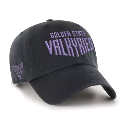 WNBA Unisex Golden State Valkyries Core Wordmark Clean Up Adjustable Hat