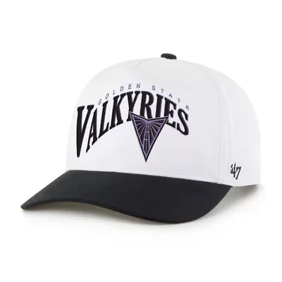WNBA Unisex Golden State Valkyries Dom Wave Two-Tone Hitch Adjustable Hat
