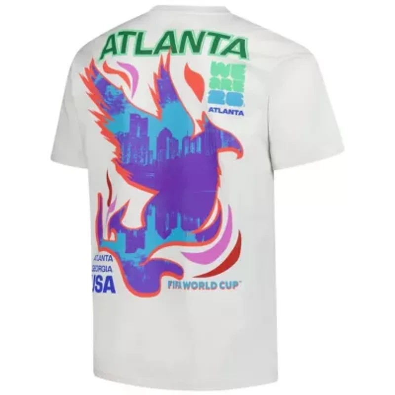 Soccer National Teams 2026 FIFA World Cup Atlanta Host City Local Oversized T-Shirt