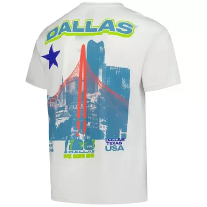MLS 2026 FIFA World Cup Dallas Host City Local Oversized T-Shirt