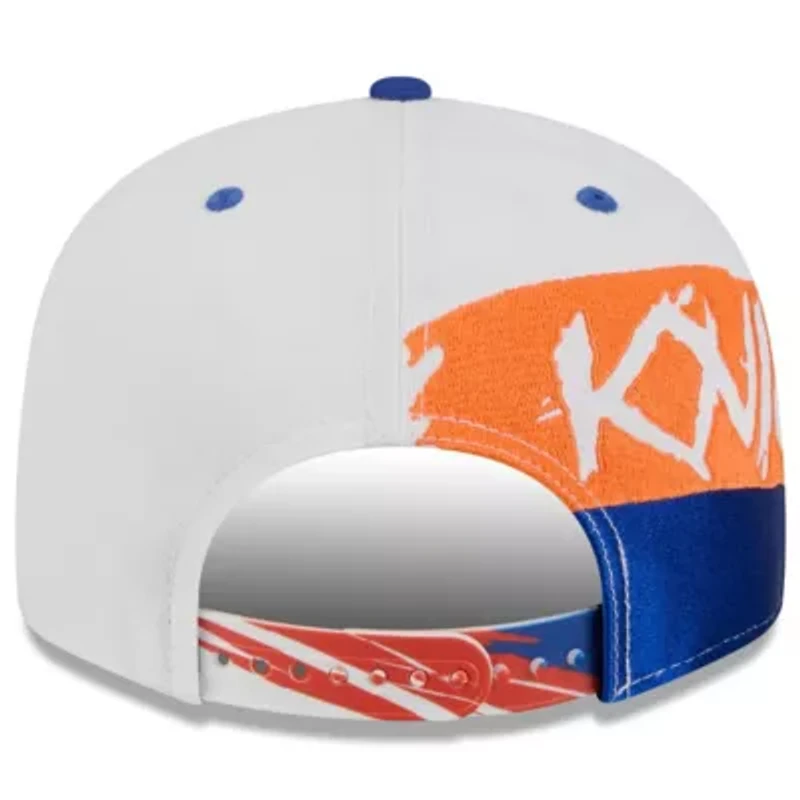 NBA White/Blue New York Knicks 2026 NBA All-Star Game Brushstroke 9FIFTY Snapback Hat