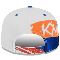 NBA White/Blue New York Knicks 2026 NBA All-Star Game Brushstroke 9FIFTY Snapback Hat