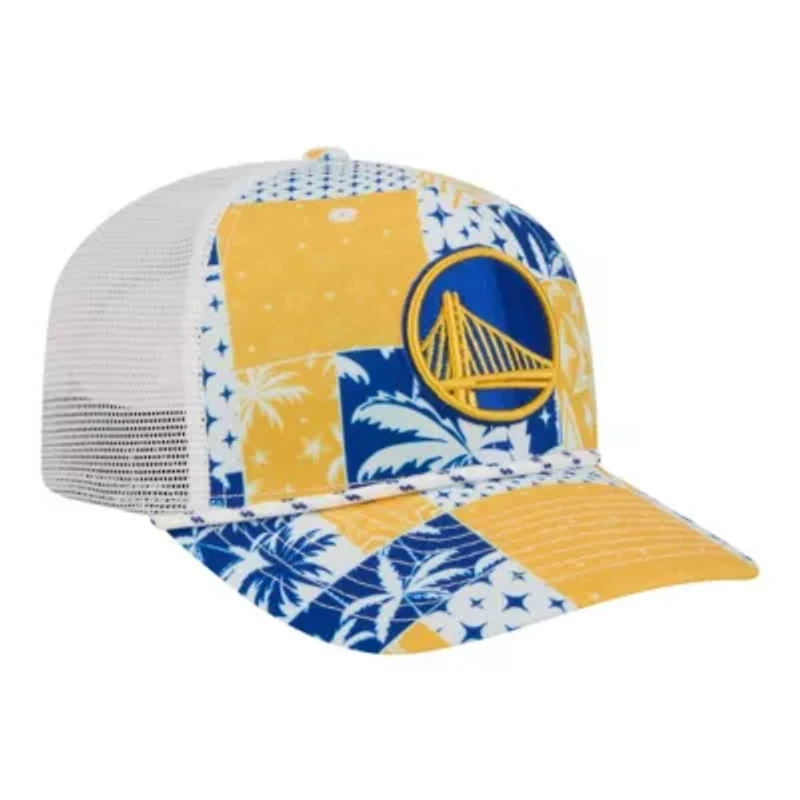 NBA Golden State Warriors Fan Pack Tropical Pattern 9SEVENTY Adjustable Hat