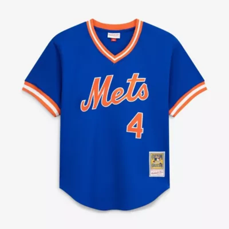 MLB Lenny Dykstra New York Mets Authentic Batting Practice Jersey