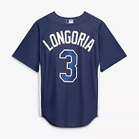 MLB Evan Longoria Tampa Bay Rays Authentic Batting Practice Jersey
