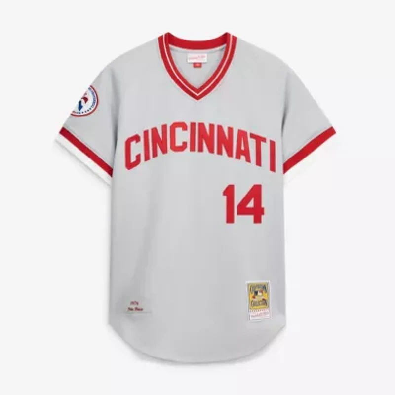 MLB Pete Rose Cincinnati Reds 1976 Authentic Jersey