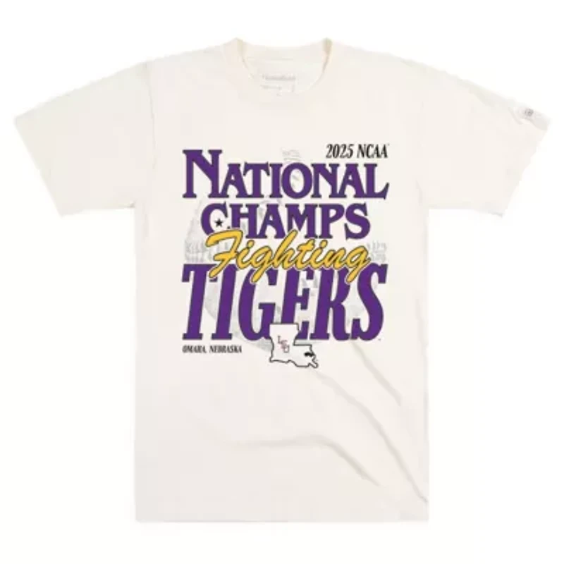NCAA Unisex LSU Tigers 2025 Baseball World Series s T-Shirt