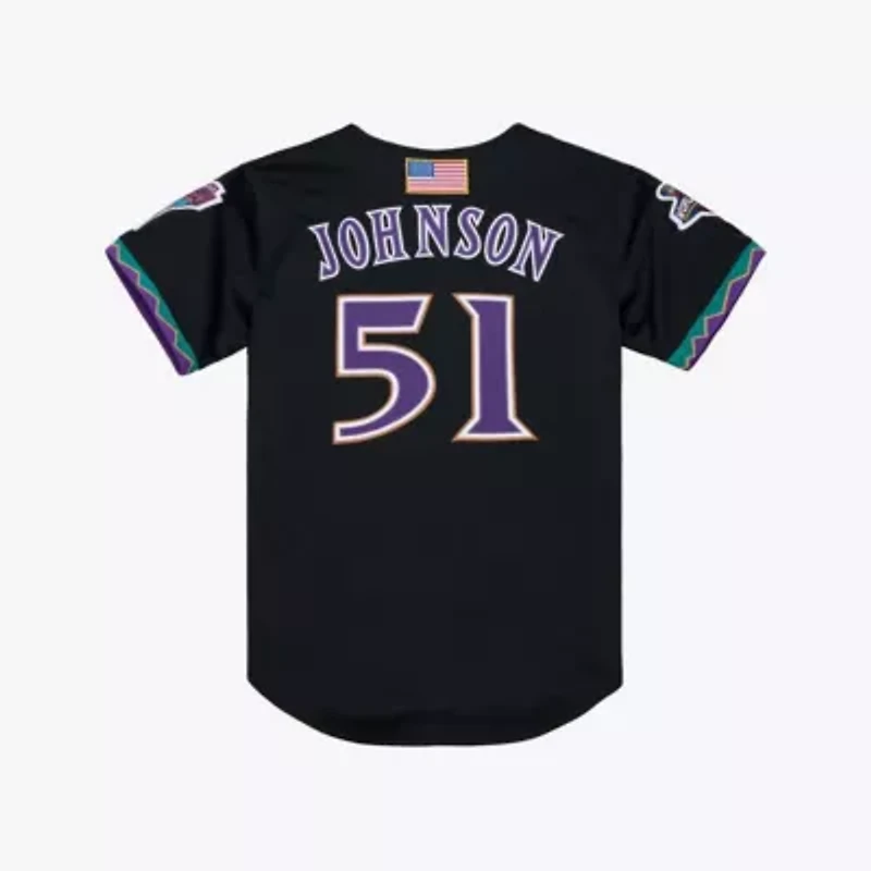 MLB Randy Johnson Arizona Diamondbacks 2001 Authentic Jersey