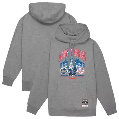 Multi-Team MLB New York Yankees vs. Mets 2000 World Series Pullover Hoodie