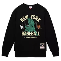 Multi-Team MLB New York Yankees vs. Mets Subway Series Swinging Liberty Pullover Sweatshirt