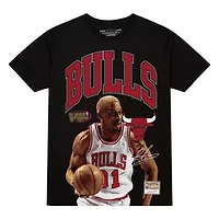 NBA Dennis Rodman Chicago Bulls Hardwood Classics Player Arch T-Shirt