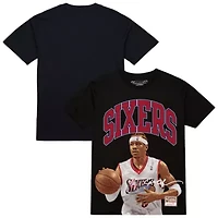 NBA Allen Iverson Philadelphia 76ers Hardwood Classics Player Arch T-Shirt