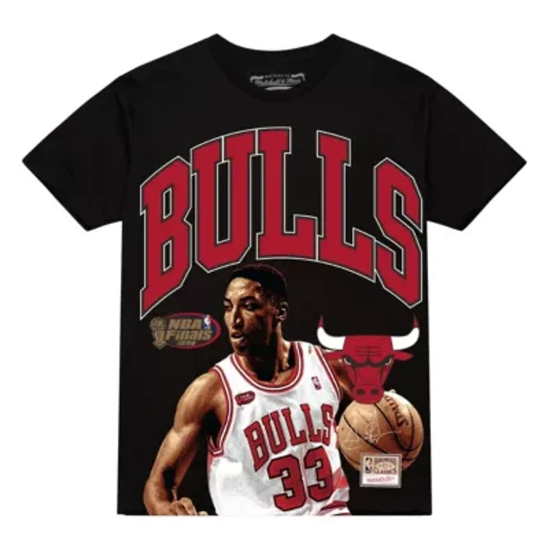 NBA Scottie Pippen Chicago Bulls Hardwood Classics Player Arch T-Shirt