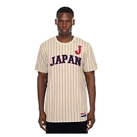 World Baseball Classic Japan Throwback Meshback Pinstripe T-Shirt