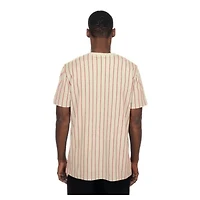 World Baseball Classic Japan Throwback Meshback Pinstripe T-Shirt