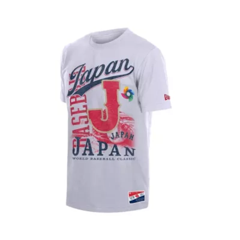 World Baseball Japan 2026 Classic Oversized Throwback Distressed T-Shirt