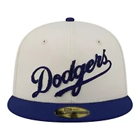 MLB Los Angeles Dodgers Two-Tone Stitch 59FIFTY Fitted Hat