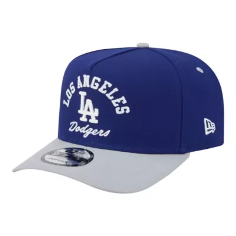 MLB Royal/Gray Los Angeles Dodgers Arched A-Frame 9FIFTY Adjustable Hat