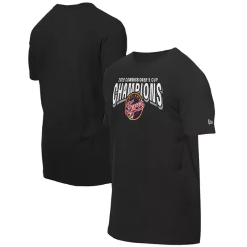 WNBA Unisex Indiana Fever 2025 Commissioner's Cup s T-Shirt
