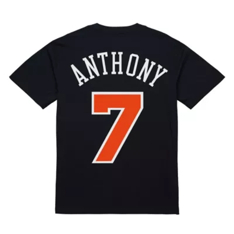 NBA Carmelo Anthony New York Knicks Ultimate Player Name & Number T-Shirt