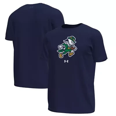 NCAA Under Armour Notre Dame Fighting Irish Sporting Leprechaun Tech Stretch T-Shirt