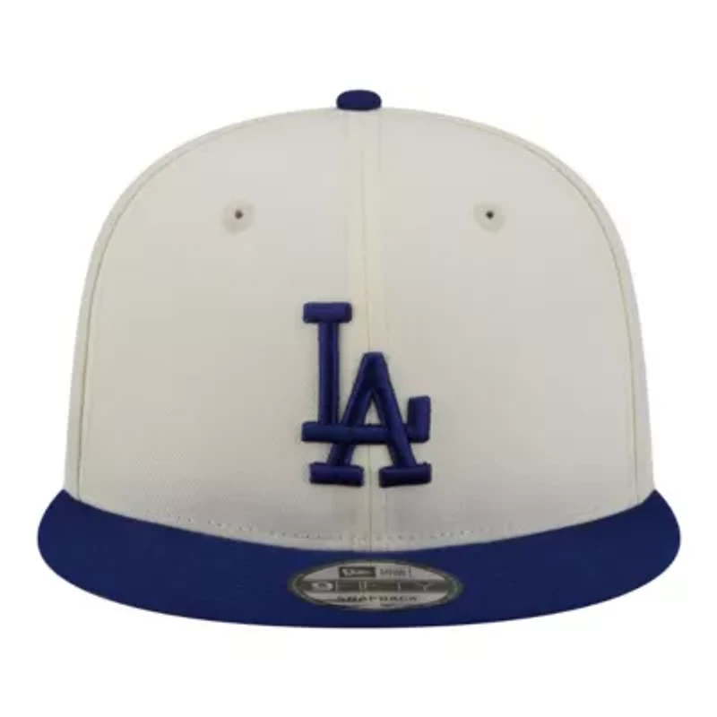 MLB Cream/Royal Los Angeles Dodgers Localized 9FIFTY Snapback Hat