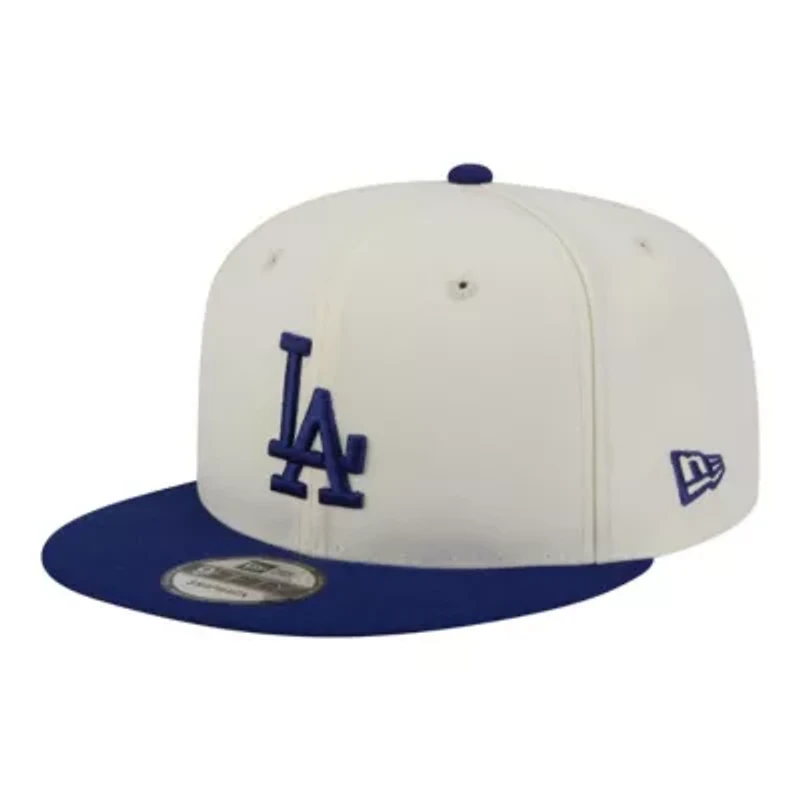 MLB Cream/Royal Los Angeles Dodgers Localized 9FIFTY Snapback Hat