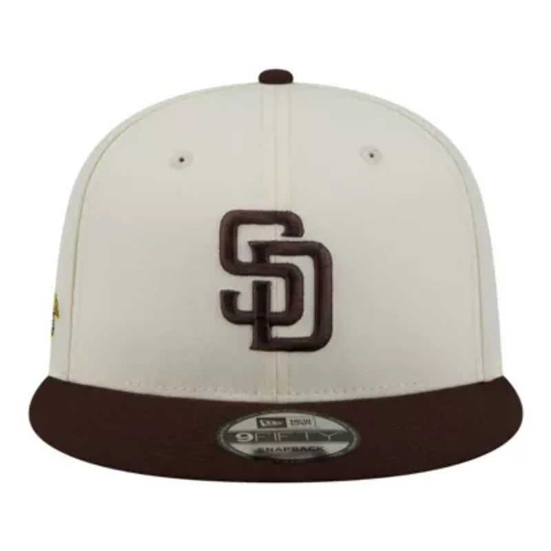 MLB Cream/Brown San Diego Padres Localized 9FIFTY Snapback Hat