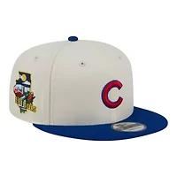 MLB Cream/Royal Chicago Cubs Localized 9FIFTY Snapback Hat