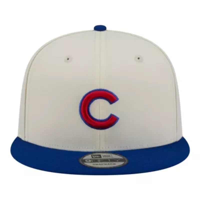 MLB Cream/Royal Chicago Cubs Localized 9FIFTY Snapback Hat
