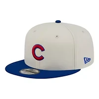 MLB Cream/Royal Chicago Cubs Localized 9FIFTY Snapback Hat