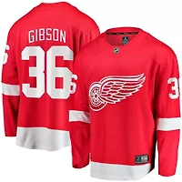 NHL Fanatics John Gibson Detroit Wings Home Breakaway Jersey