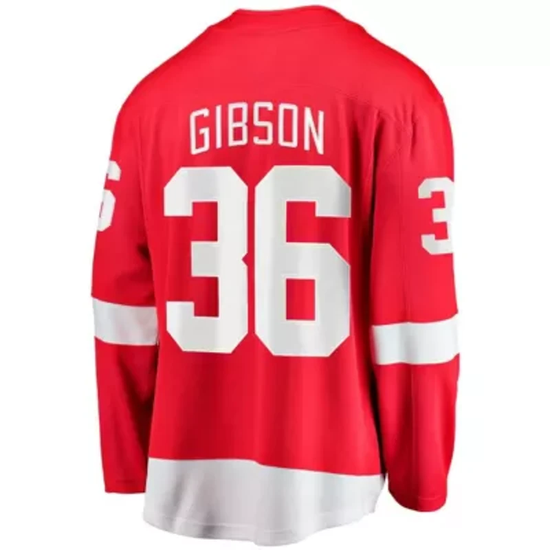 NHL Fanatics John Gibson Detroit Wings Home Breakaway Jersey