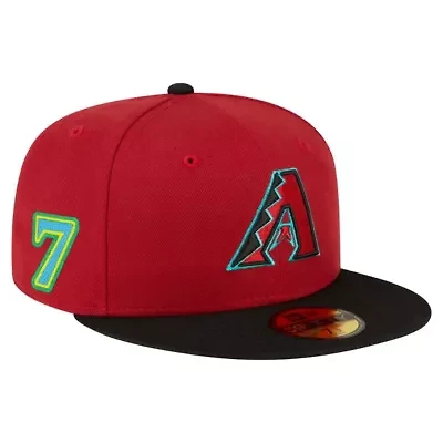 MLB Corbin Carroll Arizona Diamondbacks 2025 Player’s Weekend 59FIFTY Fitted Hat
