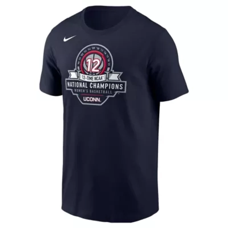 Connecticut Huskies NCAA Nike UConn 12-Time National s Women’s Basketball T-Shirt
