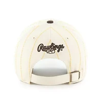 MLB x Natural/Brown San Diego Padres Pinstripe Clean Up Adjustable Hat