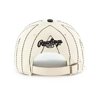 MLB x Natural/Black San Francisco Giants Pinstripe Clean Up Adjustable Hat