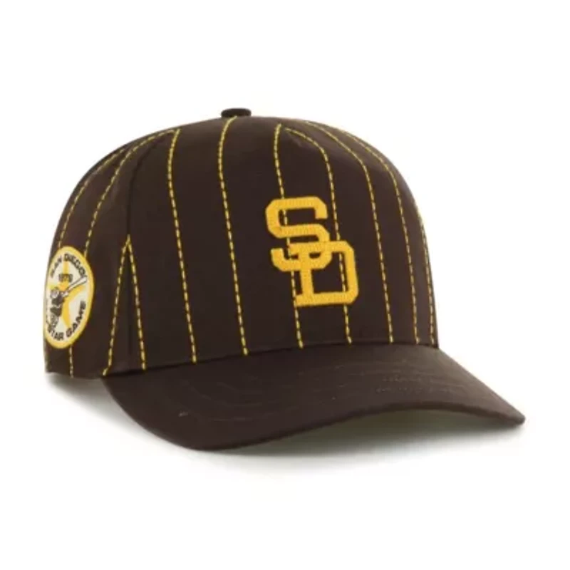 MLB x San Diego Padres Pinstripe Hitch Adjustable Hat