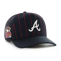 MLB x Atlanta Braves Pinstripe Hitch Adjustable Hat