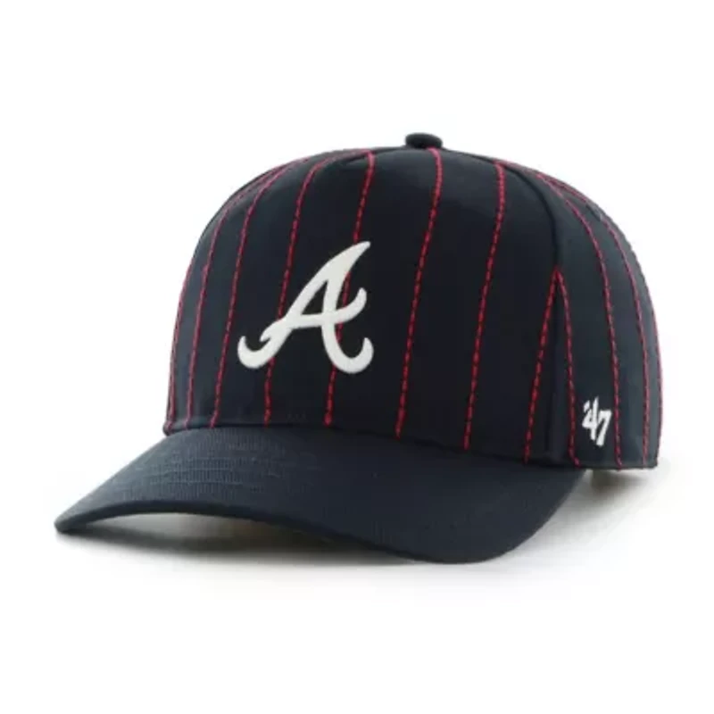 MLB x Atlanta Braves Pinstripe Hitch Adjustable Hat