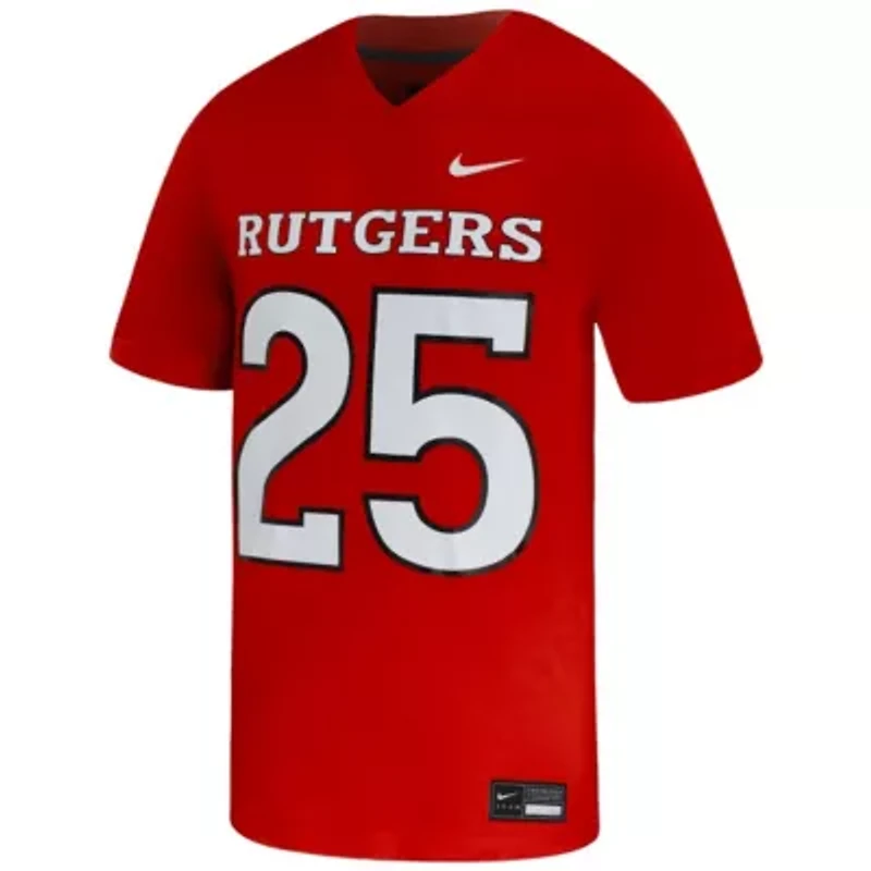Rutgers Scarlet Knights NCAA Nike #25 Untouchable Replica Game Jersey