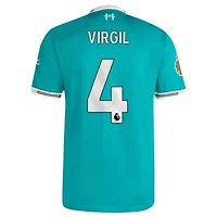 International Clubs Virgil van Dijk Liverpool 2025/26 Third Authentic Player Jersey