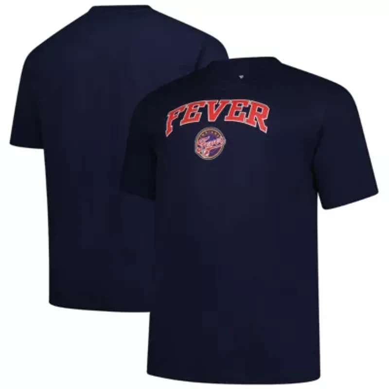WNBA Fanatics Indiana Fever Big & Tall Arch Logo T-Shirt