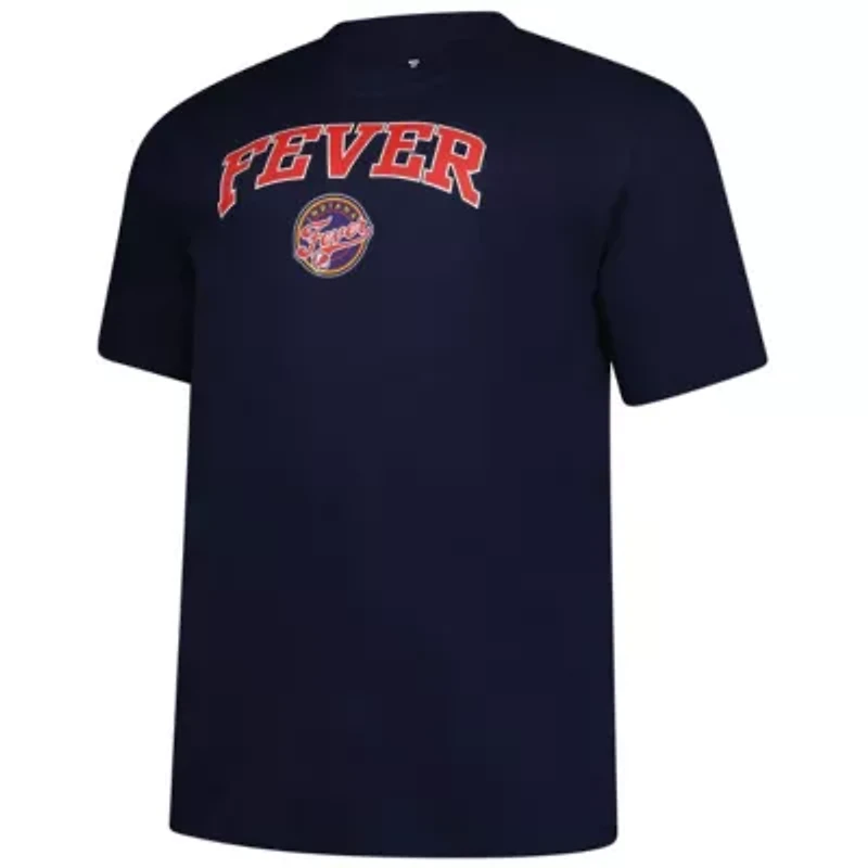 WNBA Fanatics Indiana Fever Big & Tall Arch Logo T-Shirt