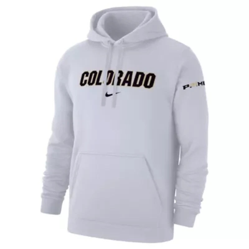 NCAA Nike Colorado Buffaloes Coach Prime Club Fleece Hoodie